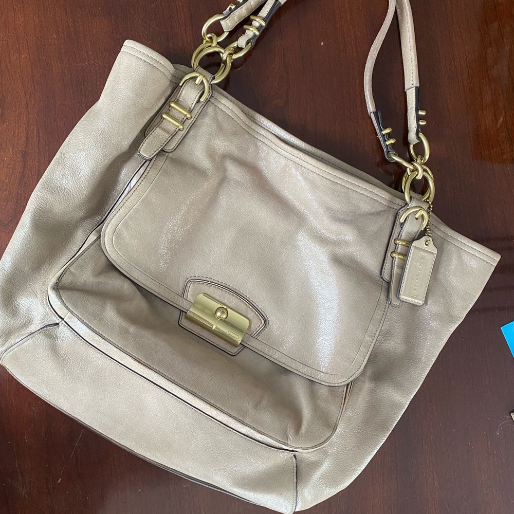 Vintage coach Tote with dust bag